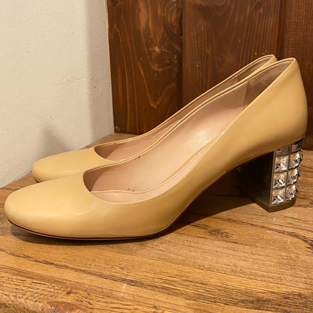 Miu Miu pale pink/nude pumps size 7.5